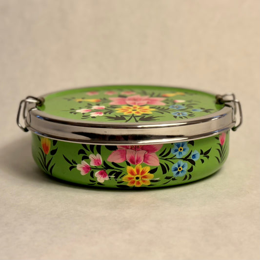 Hand Painted Bento Box (oval)